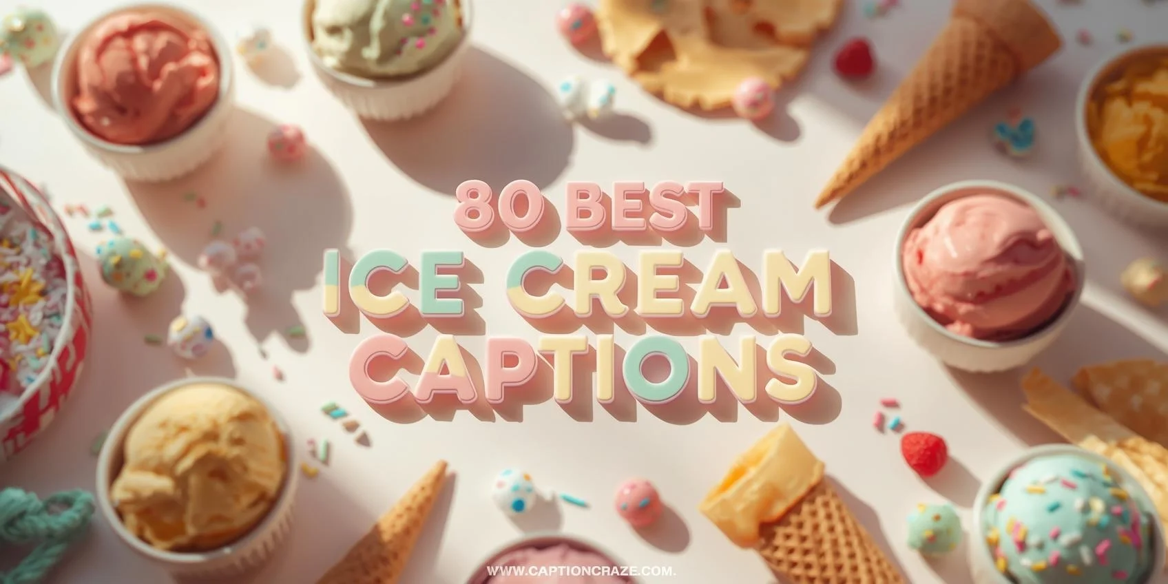 Ice cream Captions