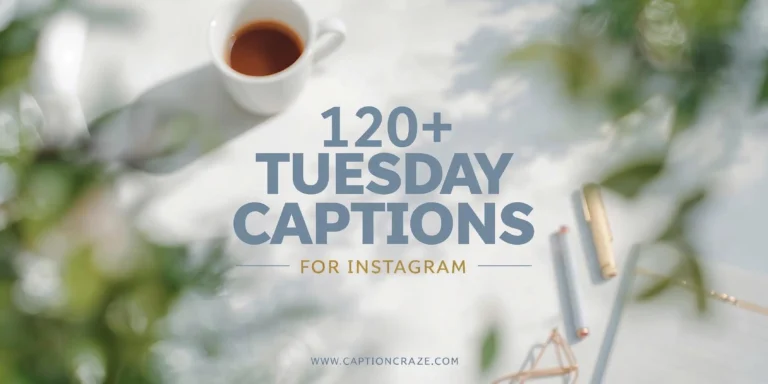 Tuesday Captions